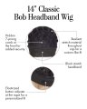 14" Classic Bob Headband Wig by Kim Kimble