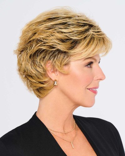 Swept Back Short Cut Wig by Hairdo