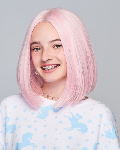 Sweetly Pink Children's Wig by Hairdo